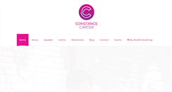 Desktop Screenshot of constancecarter.com